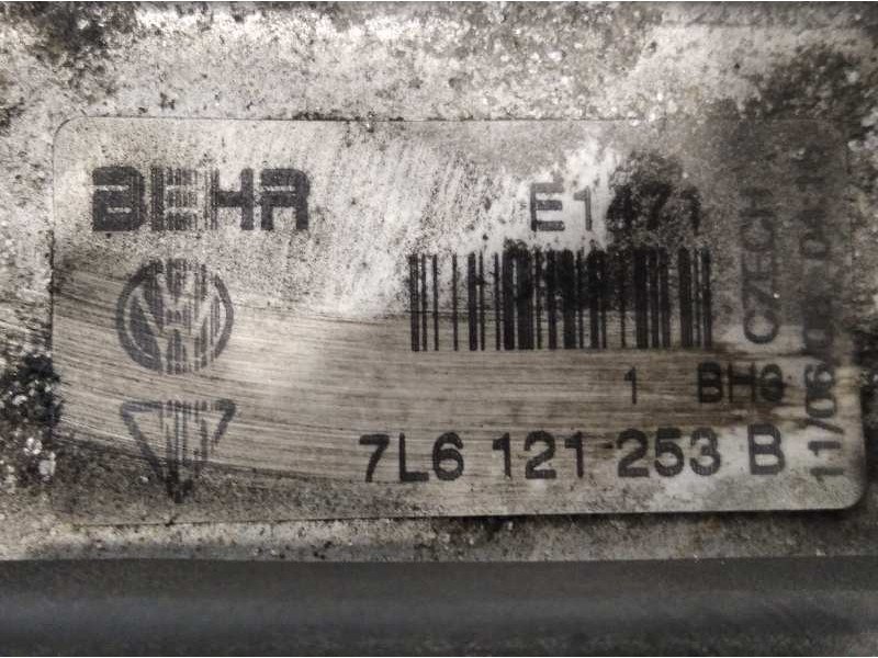 Recambio de radiador agua para audi q7 (4l) 3.0 v6 24v tdi referencia OEM IAM 7L6121253B  