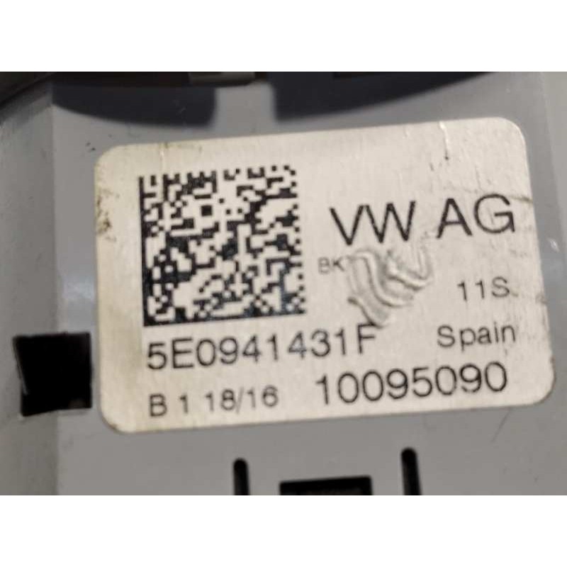Recambio de mando luces para skoda fabia style referencia OEM IAM 5E0941431F  5E0941431FWHI