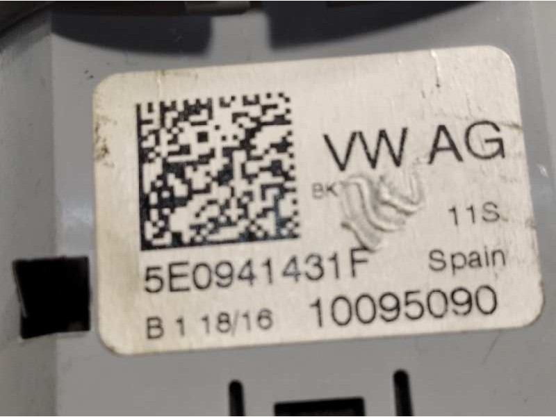 Recambio de mando luces para skoda fabia style referencia OEM IAM 5E0941431F  5E0941431FWHI