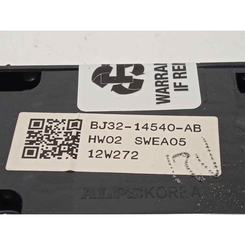 Recambio de mando elevalunas delantero izquierdo para land rover evoque pure referencia OEM IAM BJ3214540AB  LR025908