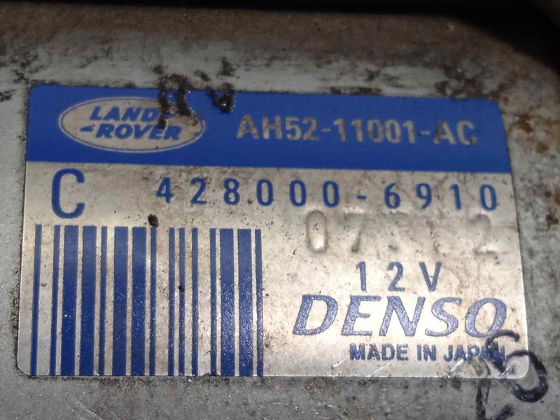 Recambio de motor arranque para land rover evoque pure referencia OEM IAM AH5211001AC LR014060 4280006910