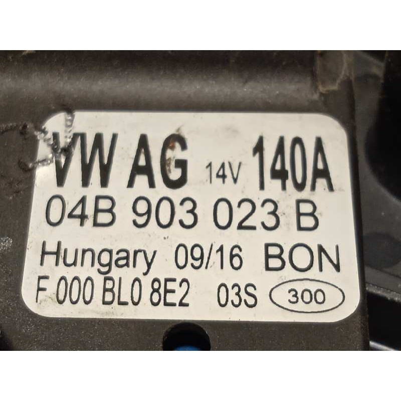 Recambio de alternador para seat ibiza (6p1) style referencia OEM IAM 04B903023B  F000BL08E2