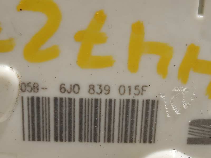 Recambio de cerradura puerta trasera izquierda para seat ibiza (6p1) style referencia OEM IAM 6J0839015F  