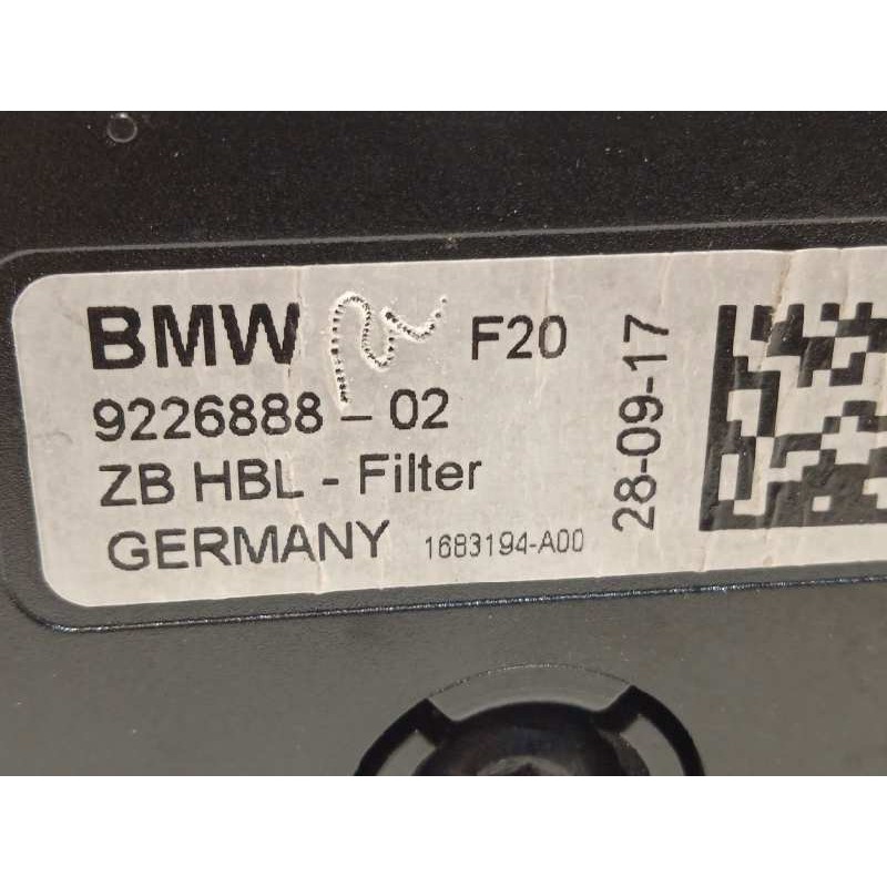 Recambio de modulo electronico para bmw serie 1 lim. (f20/f21) 116i referencia OEM IAM 9226888  65209226888
