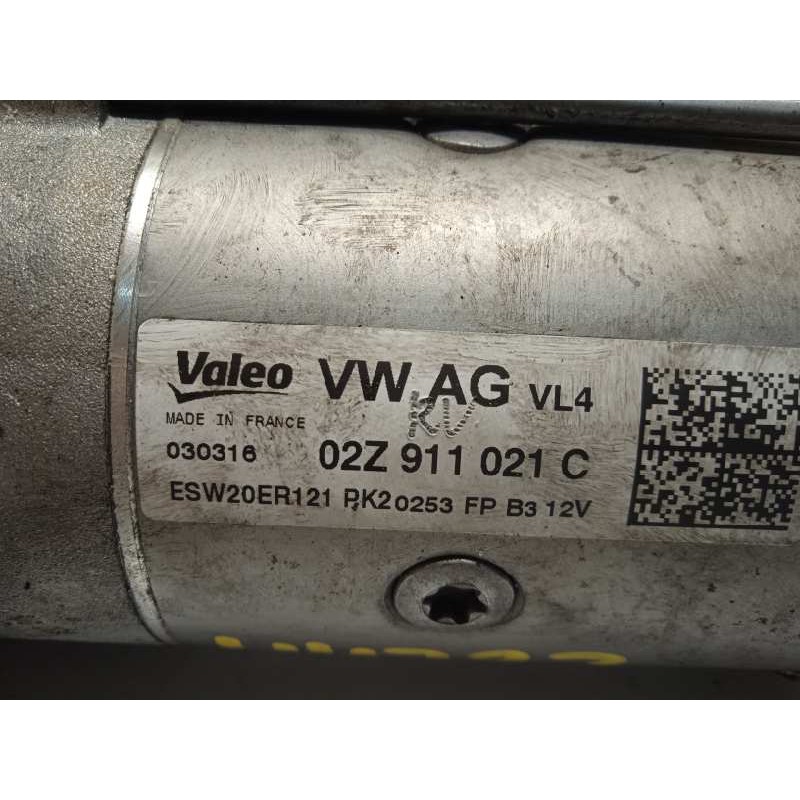 Recambio de motor arranque para seat ibiza (6p1) style referencia OEM IAM 02Z911021C  ESW20ER121