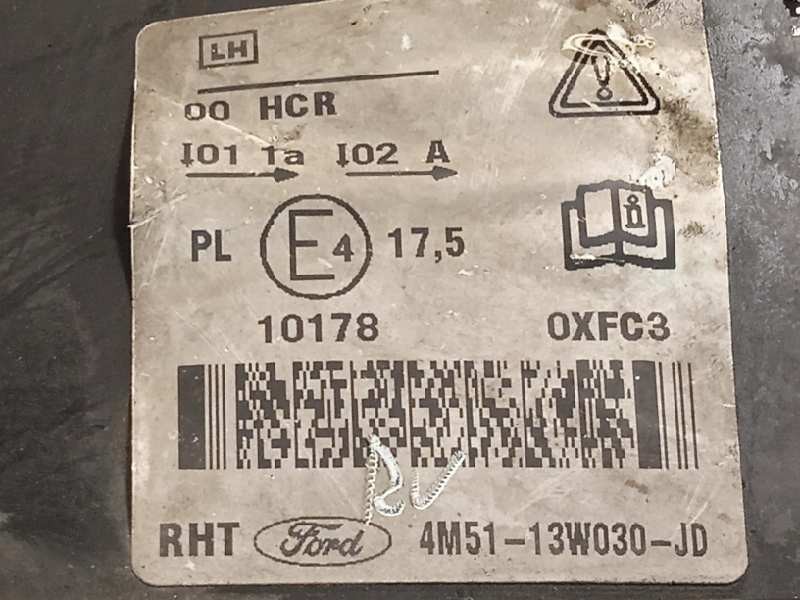 Recambio de faro izquierdo para ford focus berlina (cap) trend referencia OEM IAM 4M5113W030JD  