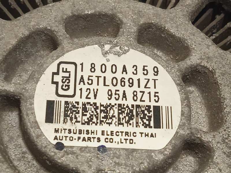 Recambio de alternador para mitsubishi space star (a00) kaiteki referencia OEM IAM 1800A359  A5TL0691ZT