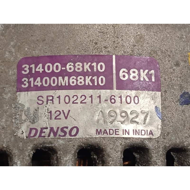 Recambio de alternador para suzuki alto amf 310 1.0 12v cat referencia OEM IAM 3140068K10  SR10022116100