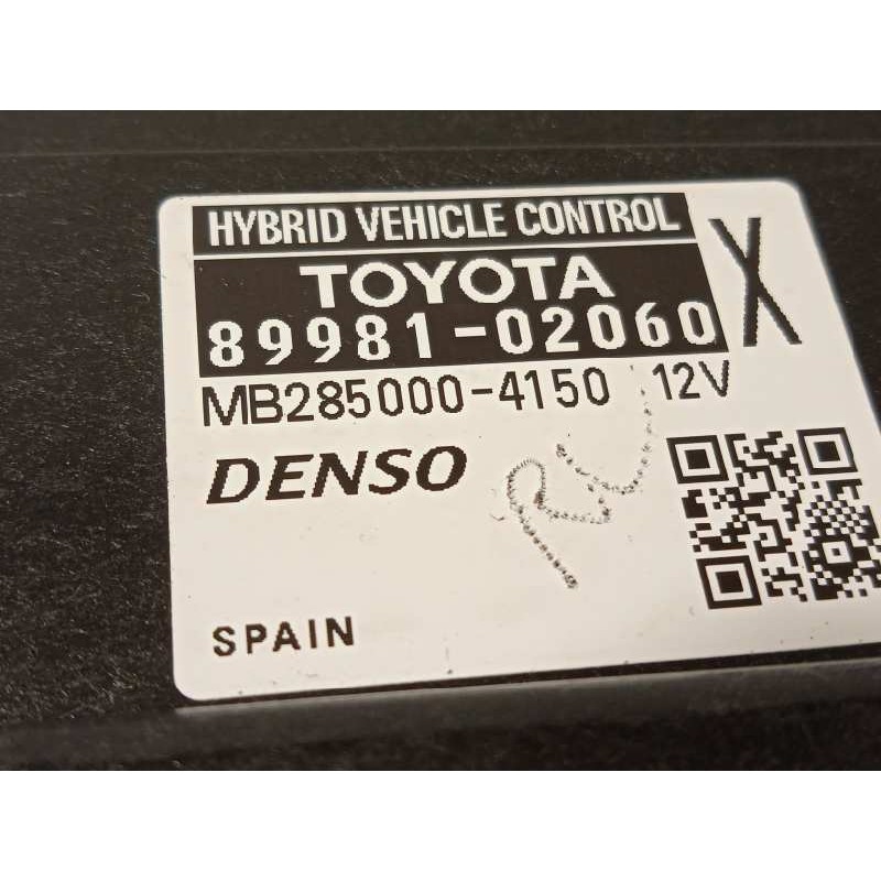 Recambio de modulo electronico para toyota auris hybrid feel! edition referencia OEM IAM 8998102060  