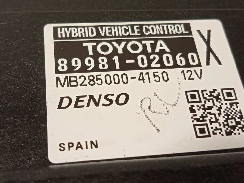 Recambio de modulo electronico para toyota auris hybrid feel! edition referencia OEM IAM 8998102060  