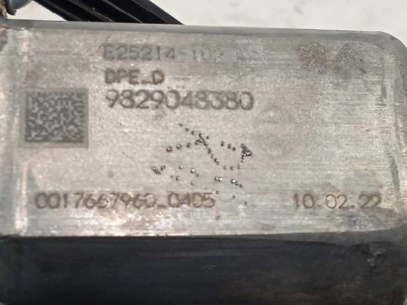 Recambio de elevalunas delantero derecho para peugeot 308 1.2 allure puretech referencia OEM IAM 9830815180  9829048380