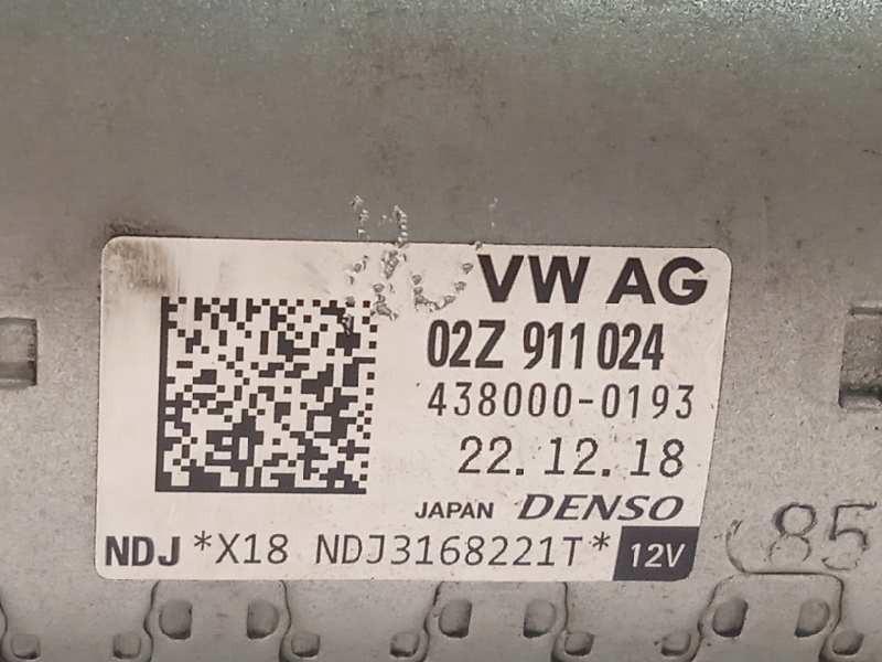 Recambio de motor arranque para volkswagen t-cross 1.0 tsi referencia OEM IAM 02Z911024  4380000193