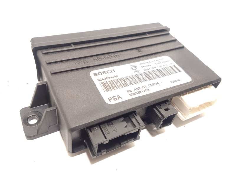 Recambio de modulo electronico para citroën c5 berlina s referencia OEM IAM 9663821780  0263004203