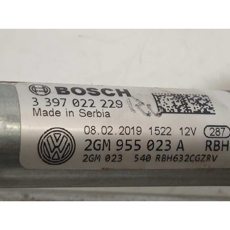 Recambio de motor limpia delantero para volkswagen t-cross 1.0 tsi referencia OEM IAM 2GM955119A  2GM955023A