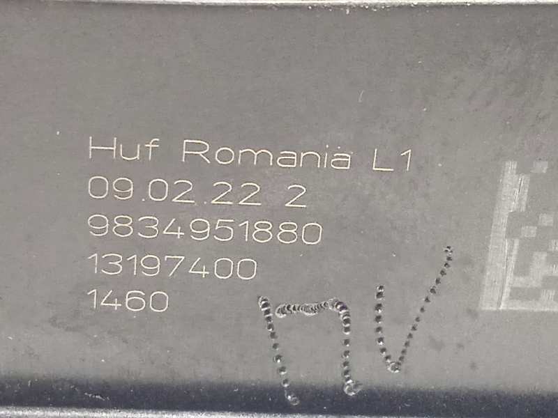 Recambio de maneta exterior trasera derecha para peugeot 308 1.2 allure puretech referencia OEM IAM 9834951880  