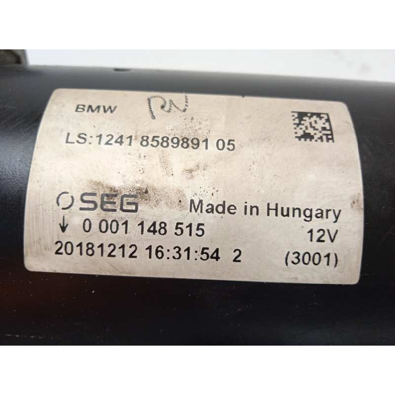 Recambio de motor arranque para bmw serie 3 berlina (g20) 330d referencia OEM IAM 12418589891  0001148515