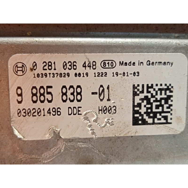 Recambio de centralita motor uce para bmw serie 3 berlina (g20) 330d referencia OEM IAM 9885838  0281036448
