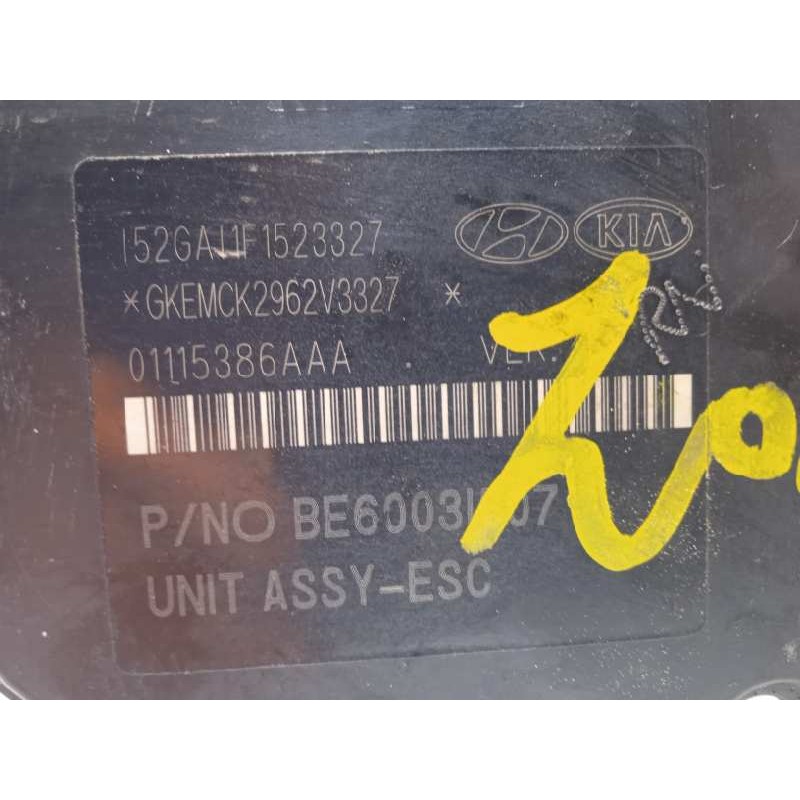 Recambio de abs para hyundai i40 style blue referencia OEM IAM 589203Z570 BE6003I507 BH6013I509