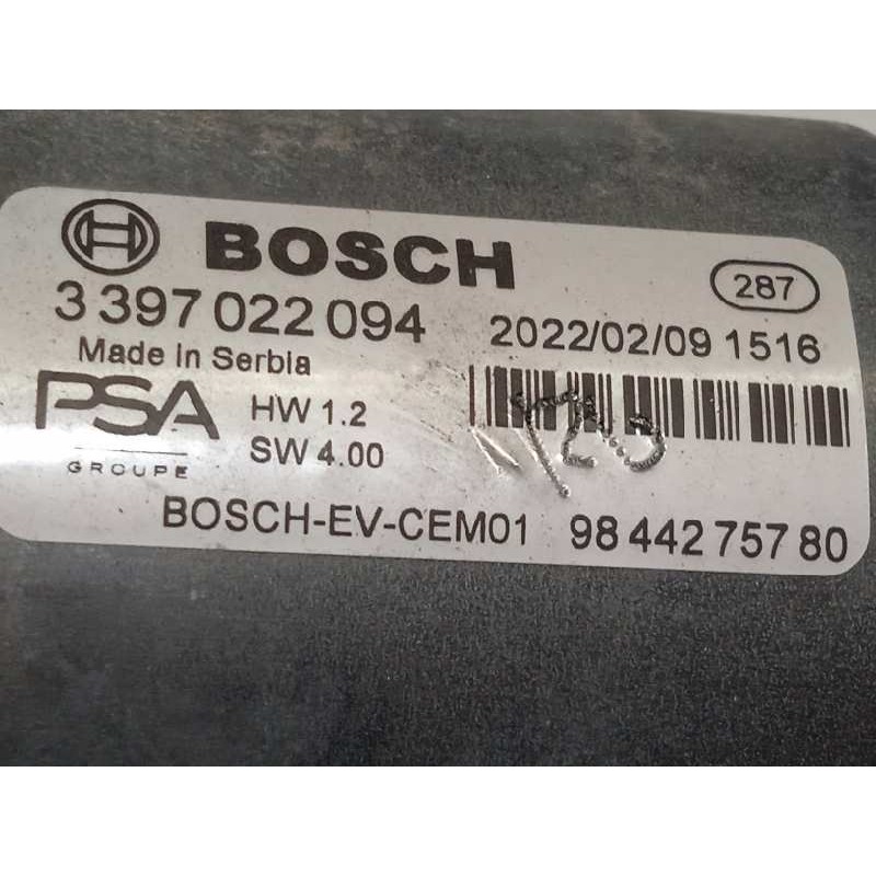 Recambio de motor limpia delantero para peugeot 308 1.2 allure puretech referencia OEM IAM 9844275780  3397022094