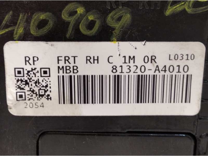 Recambio de cerradura puerta delantera derecha para kia carens ( ) 1.7 crdi cat referencia OEM IAM 81320A4010  