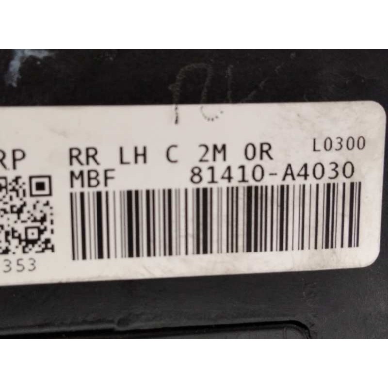 Recambio de cerradura puerta trasera izquierda para kia carens ( ) 1.7 crdi cat referencia OEM IAM 81410A4030  