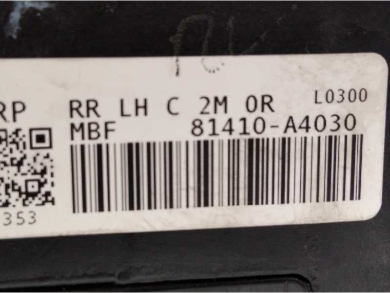 Recambio de cerradura puerta trasera izquierda para kia carens ( ) 1.7 crdi cat referencia OEM IAM 81410A4030  