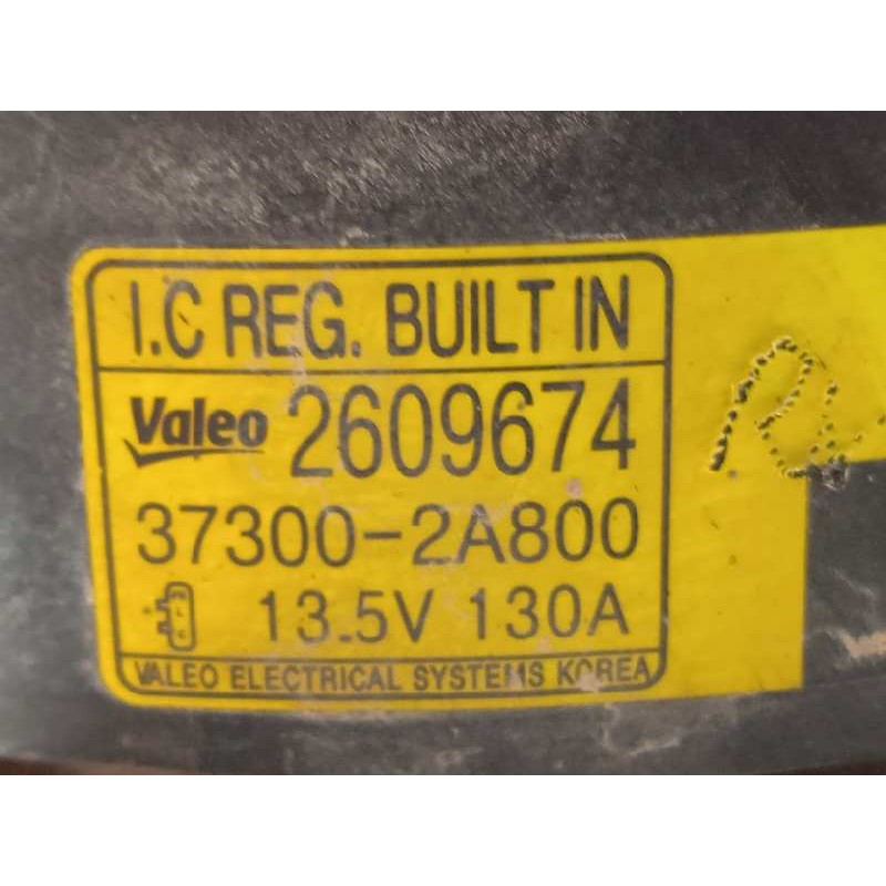 Recambio de alternador para hyundai i40 style blue referencia OEM IAM 373002A800  2609674
