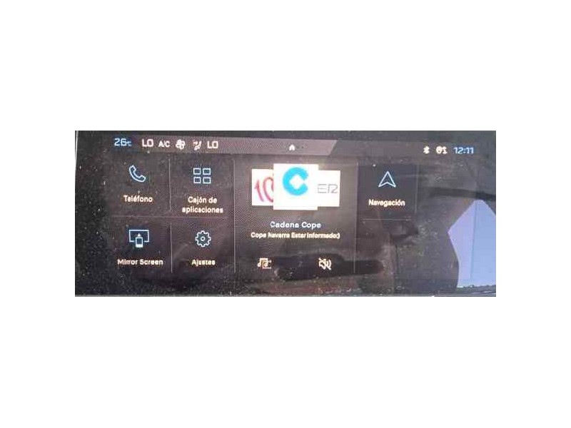 Recambio de pantalla multifuncion para peugeot 308 1.2 allure puretech referencia OEM IAM 9837654580  