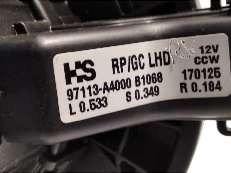 Recambio de motor calefaccion para kia carens ( ) 1.7 crdi cat referencia OEM IAM 97113A4000  