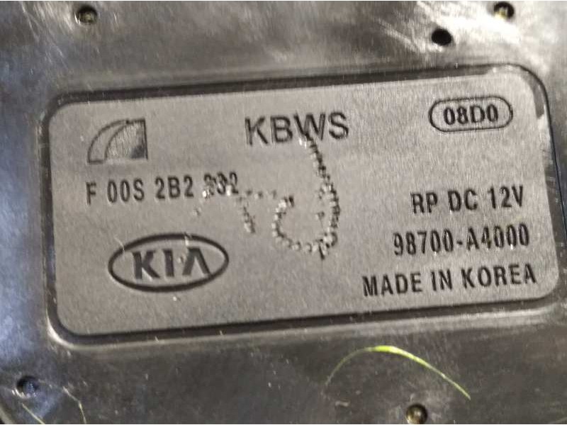 Recambio de motor limpia trasero para kia carens ( ) 1.7 crdi cat referencia OEM IAM 98700A4000  F00S2B2232