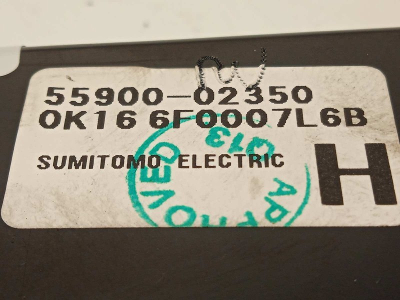 Recambio de mando climatizador para toyota auris hybrid active referencia OEM IAM 5590002350  