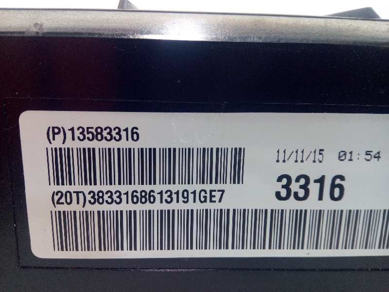 Recambio de modulo electronico para opel insignia berlina 2.0 16v cdti referencia OEM IAM 13583316  