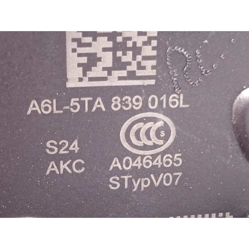 Recambio de cerradura puerta trasera derecha para volkswagen golf vii variant (bv5) advance bmt referencia OEM IAM 5TA839016L  