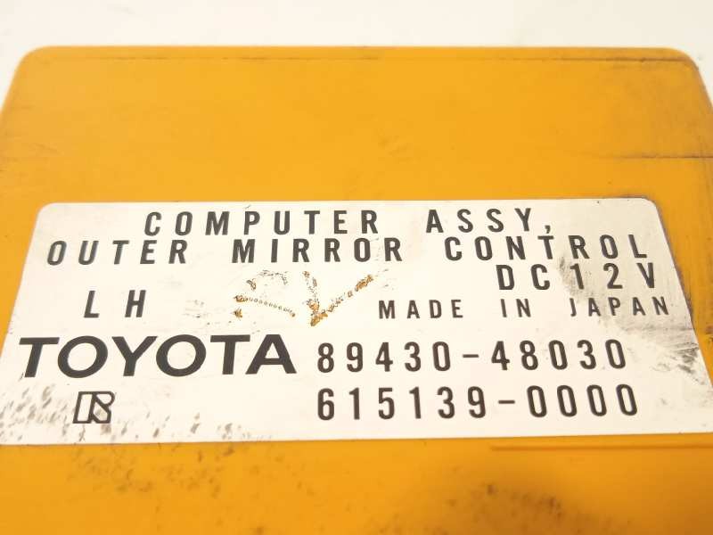 Recambio de modulo electronico para lexus rx 300(mcu35) 3.0 v6 cat referencia OEM IAM 8943048030  