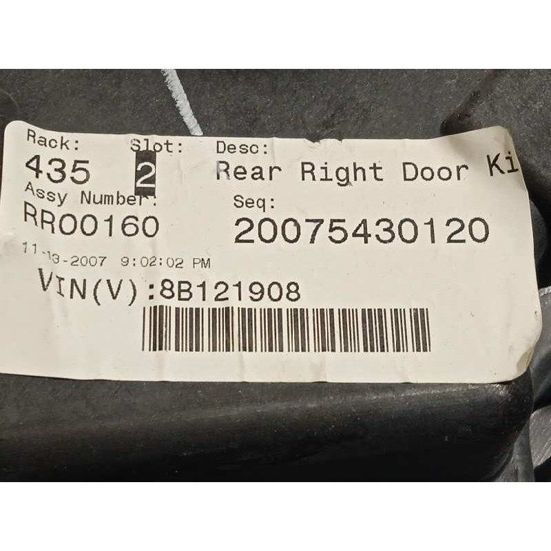 Recambio de elevalunas trasero derecho para chrysler grand voyager 2.8 crd cat referencia OEM IAM 68030718AA  