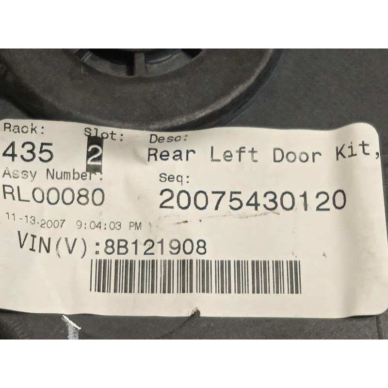 Recambio de elevalunas trasero izquierdo para chrysler grand voyager 2.8 crd cat referencia OEM IAM 68030719AA  