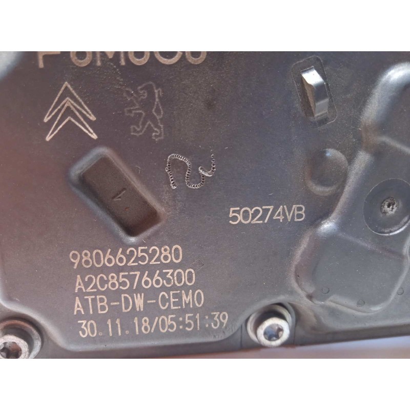 Recambio de caja mariposa para citroën jumpy fugón confort xl referencia OEM IAM 9806625280  A2C85766300