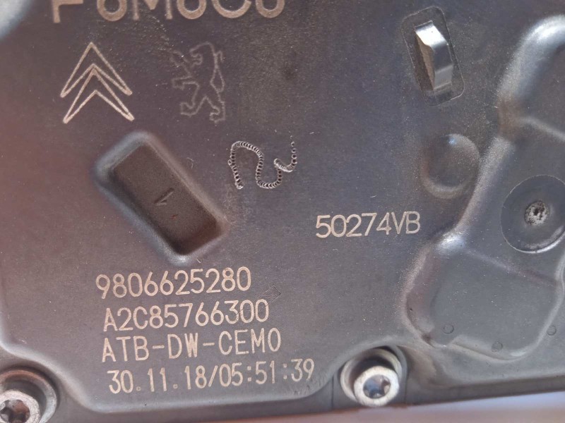 Recambio de caja mariposa para citroën jumpy fugón confort xl referencia OEM IAM 9806625280  A2C85766300