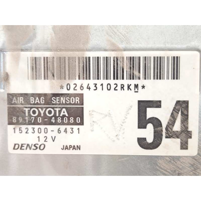 Recambio de centralita airbag para lexus rx 300(mcu35) 3.0 v6 cat referencia OEM IAM 8917048080  1523006431