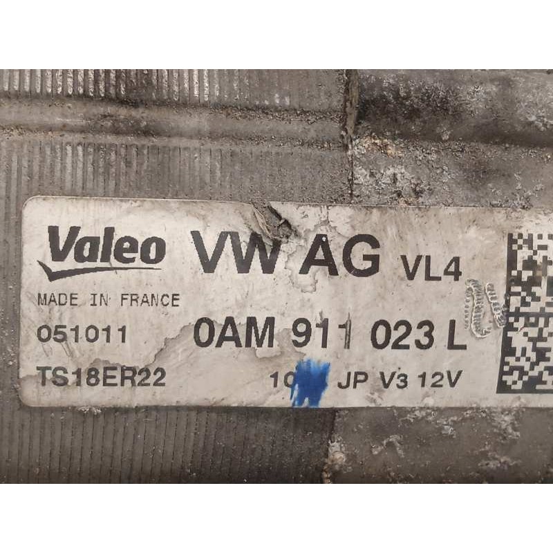 Recambio de motor arranque para seat altea xl (5p5) 1.6 tdi referencia OEM IAM 0AM911023L  TS18ER22