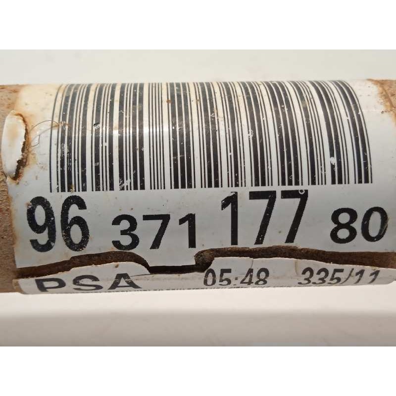 Recambio de transmision delantera izquierda para peugeot partner kombi access referencia OEM IAM 9637117780  