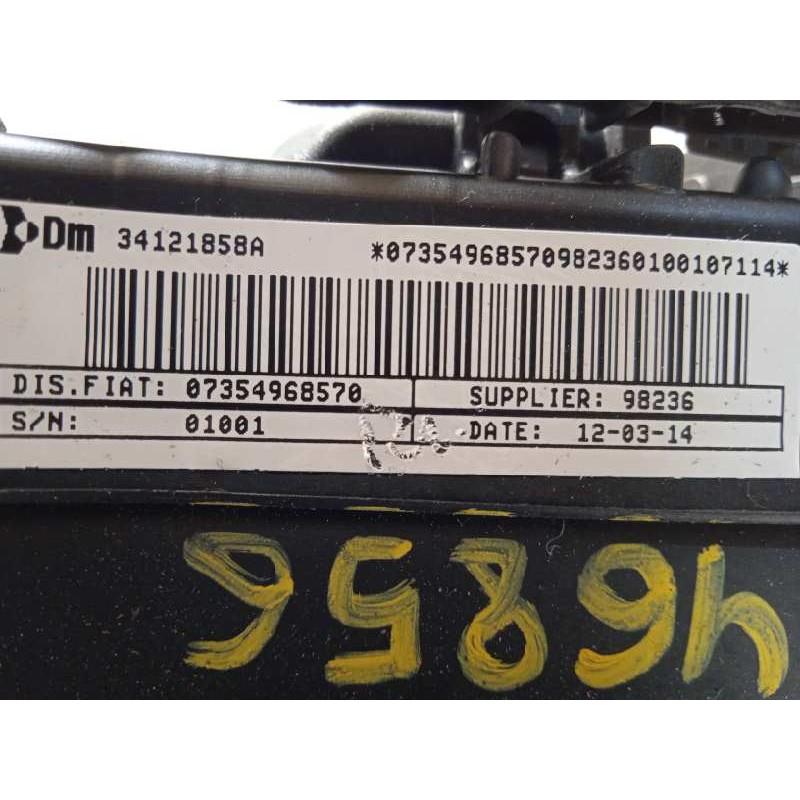 Recambio de airbag delantero izquierdo para fiat doblo 1.4 16v turbo referencia OEM IAM 07354968570 735496857 7354968570