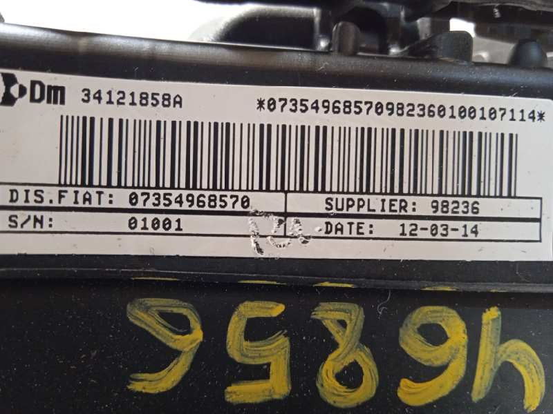 Recambio de airbag delantero izquierdo para fiat doblo 1.4 16v turbo referencia OEM IAM 07354968570 735496857 7354968570