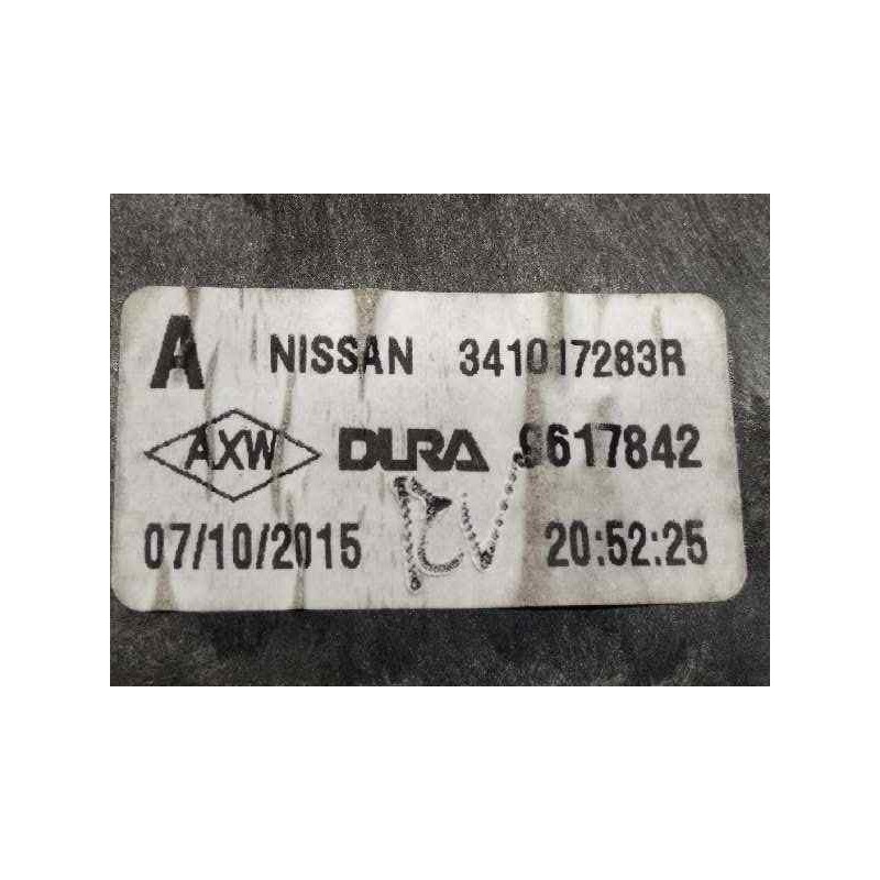 Recambio de palanca cambio para nissan qashqai (j11) 1.5 turbodiesel cat referencia OEM IAM 341017283R  3410200Q0D