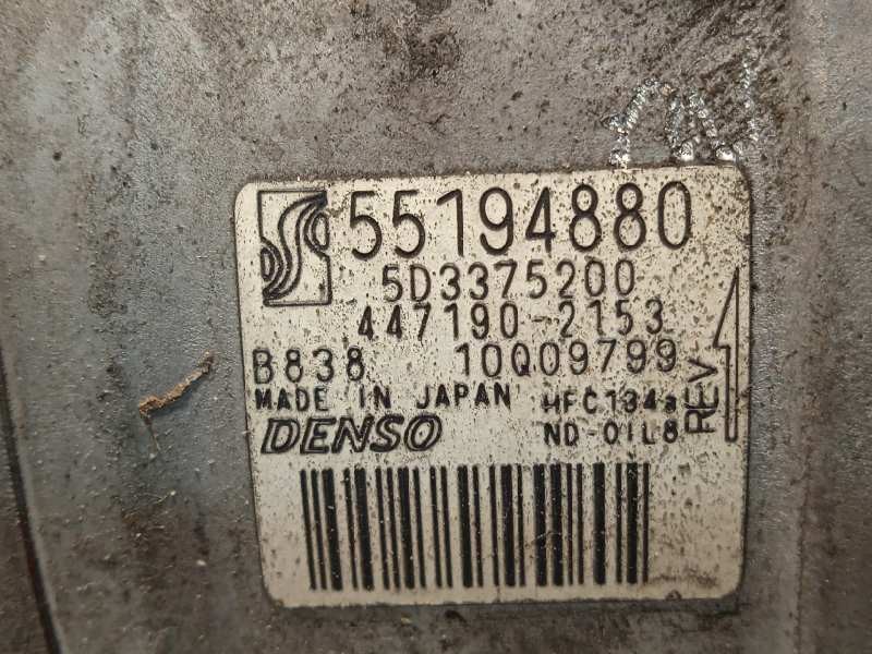 Recambio de compresor aire acondicionado para fiat doblo 1.4 16v turbo referencia OEM IAM 55194880  4471902153