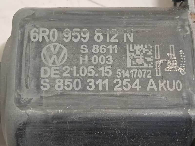 Recambio de elevalunas trasero derecho para volkswagen polo (6c1) 1.6 highl referencia OEM IAM 6R0959812N  