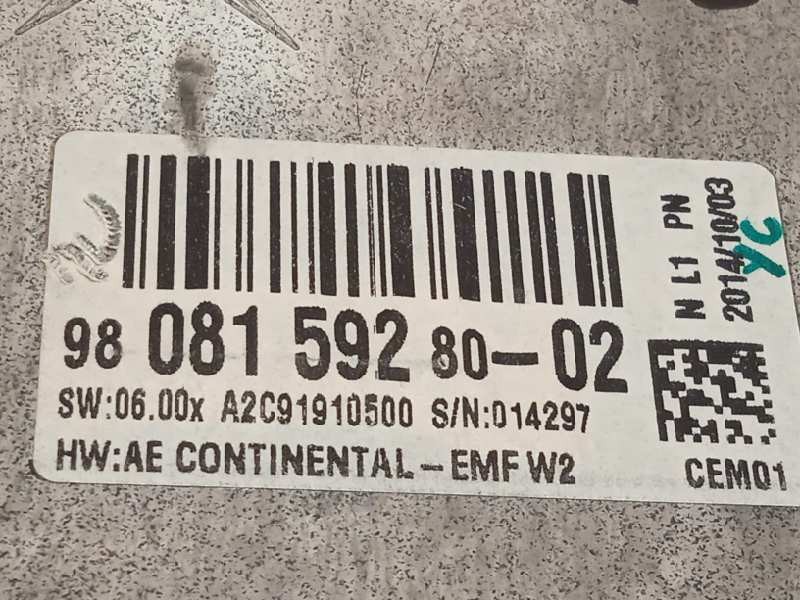 Recambio de pantalla multifuncion para peugeot 508 active referencia OEM IAM 9808159280  A2C91910500