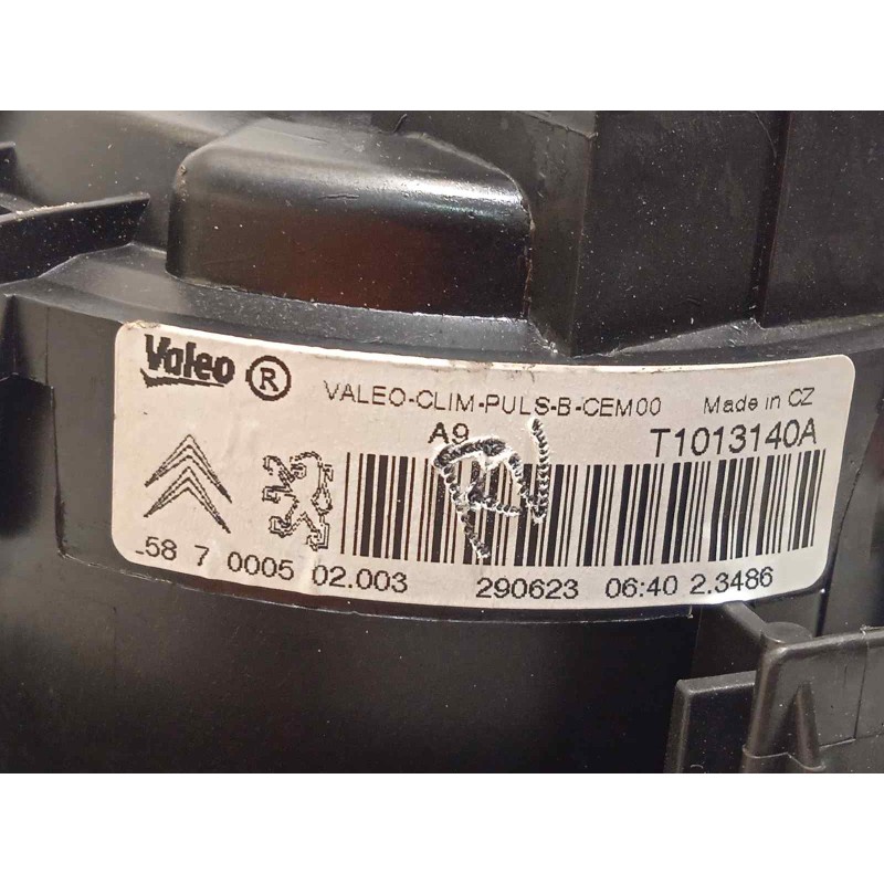 Recambio de motor calefaccion para citroën c3 1.2 12v vti / puretech referencia OEM IAM T1013140A  1608182080