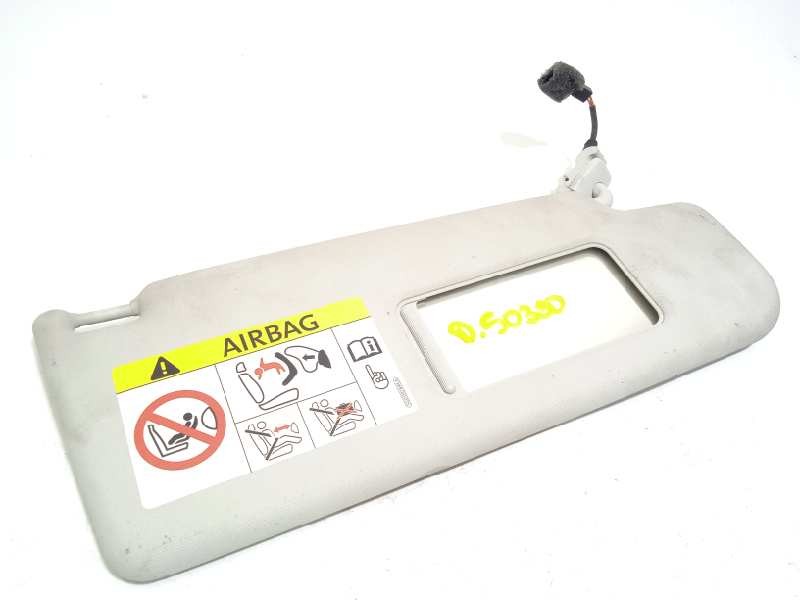 Recambio de parasol derecho para volkswagen polo (6c1) 1.6 highl referencia OEM IAM 1K8857552J  1K8857552J2F4