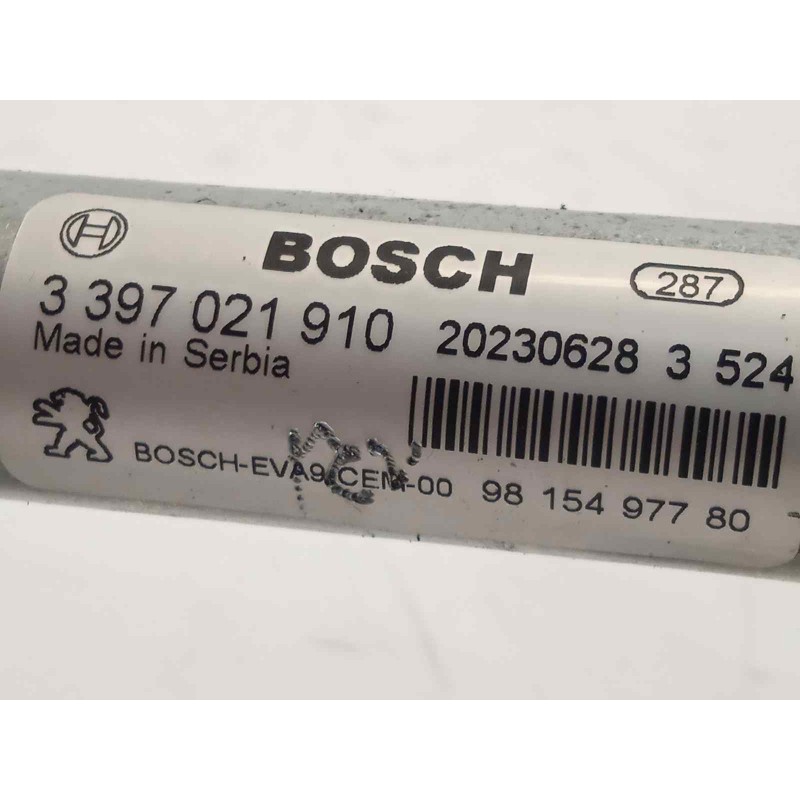 Recambio de motor limpia delantero para citroën c3 1.2 12v vti / puretech referencia OEM IAM 9815497780 0390250001 3397021910
